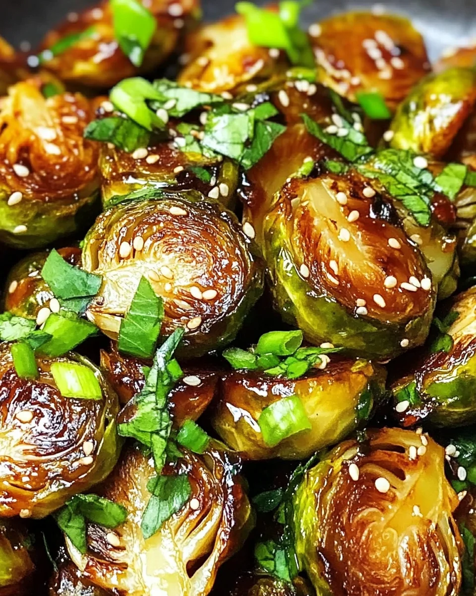 Asiatischer Rosenkohl aus dem Ofen: Ein Unglaublich Ultimatives Rezept für 4 Personen