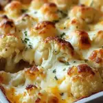 Blumenkohl überbacken mit Käse