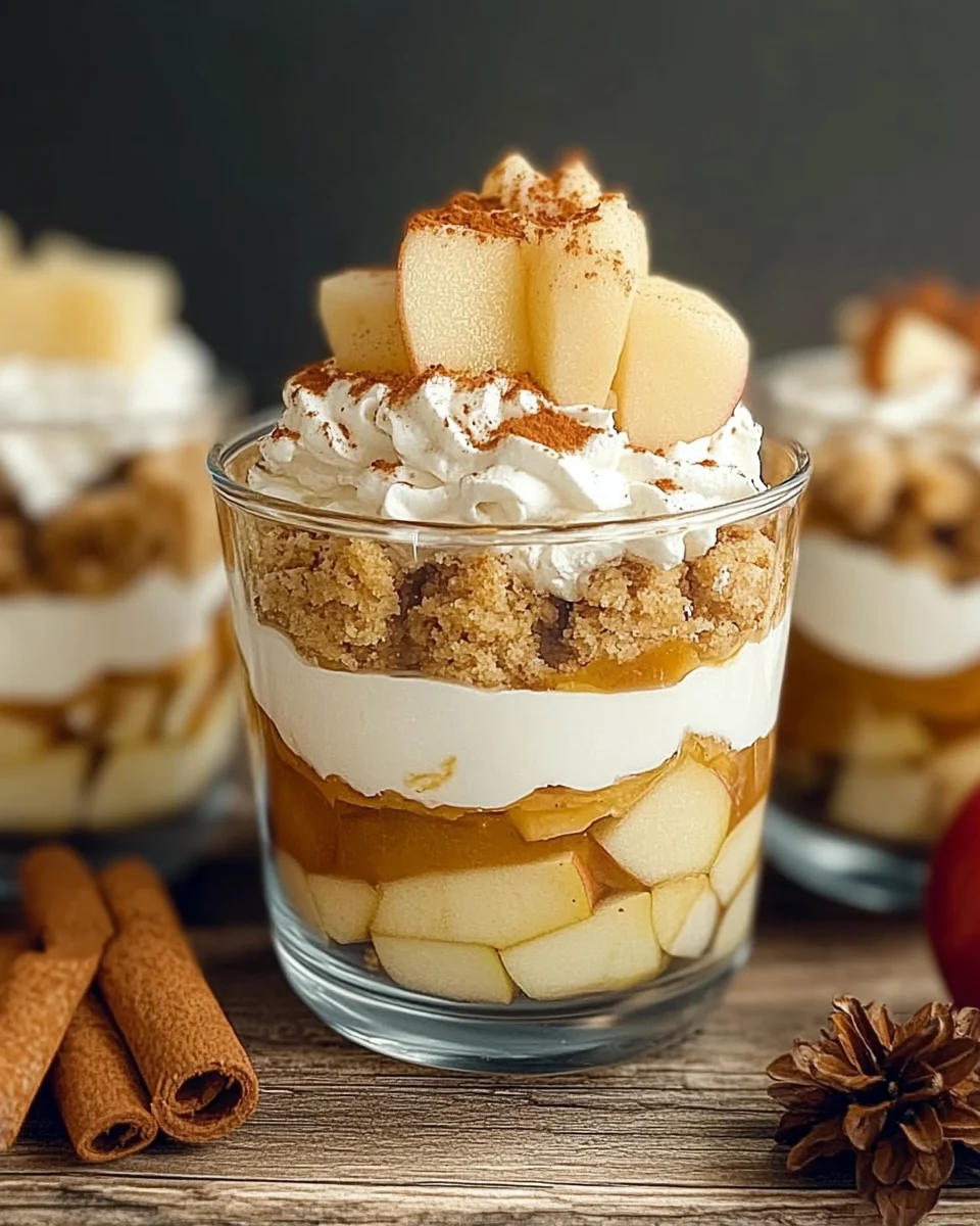 Bratapfel-Tiramisu