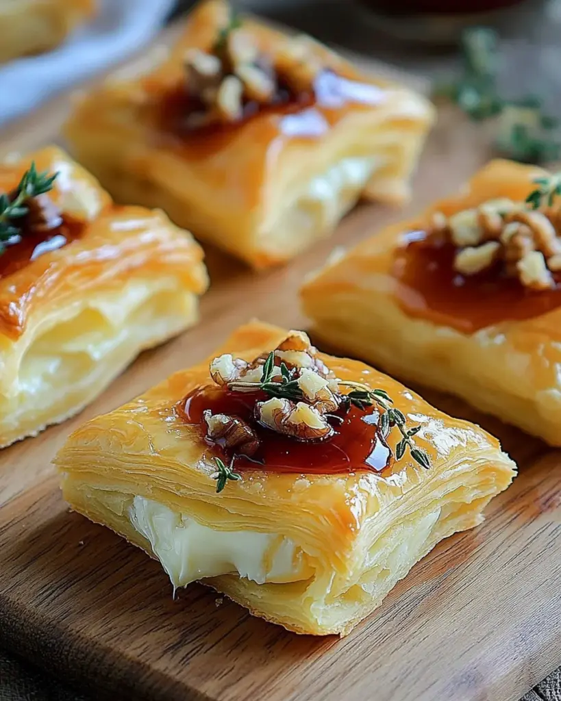 Camembert Blätterteig Häppchen: Das einfache Rezept für köstliche Snacks