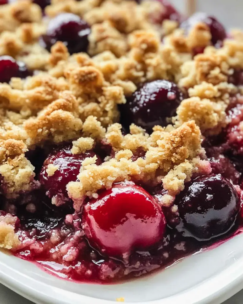 Cherry Crumble