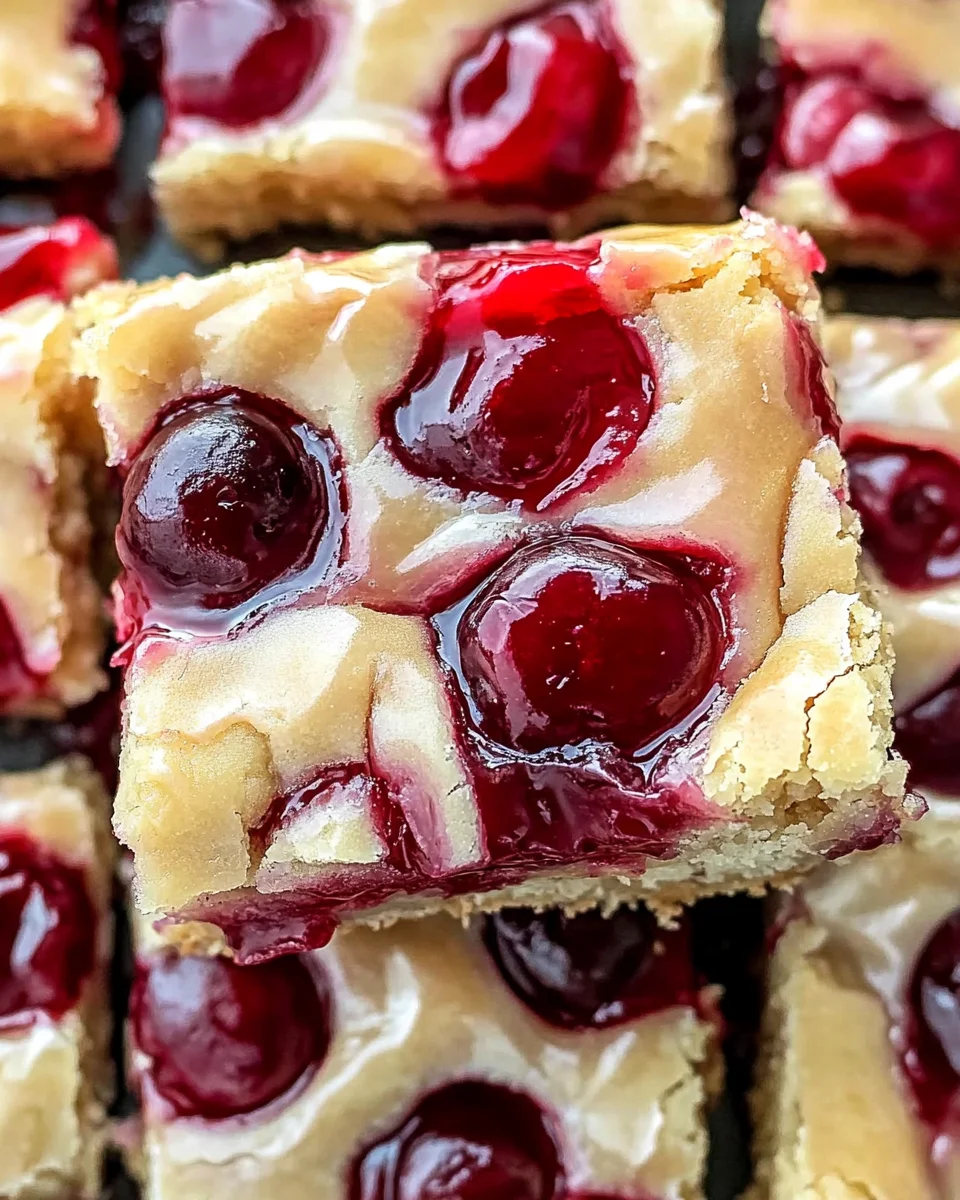 Christmas Cherry Bars