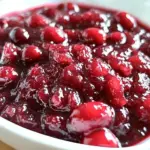 Crockpot Cranberry Sauce