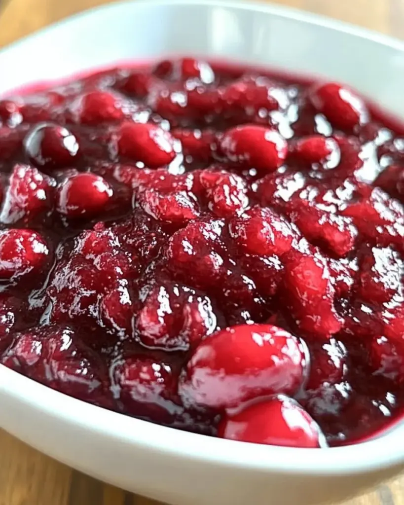 Crockpot Cranberry Sauce