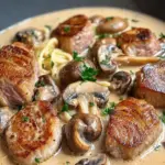 Filettopf mit Champignons