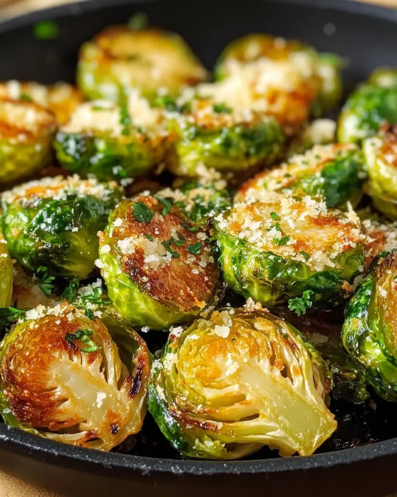 Gebratener Rosenkohl mit Parmesan: Nie Wieder Labberig!