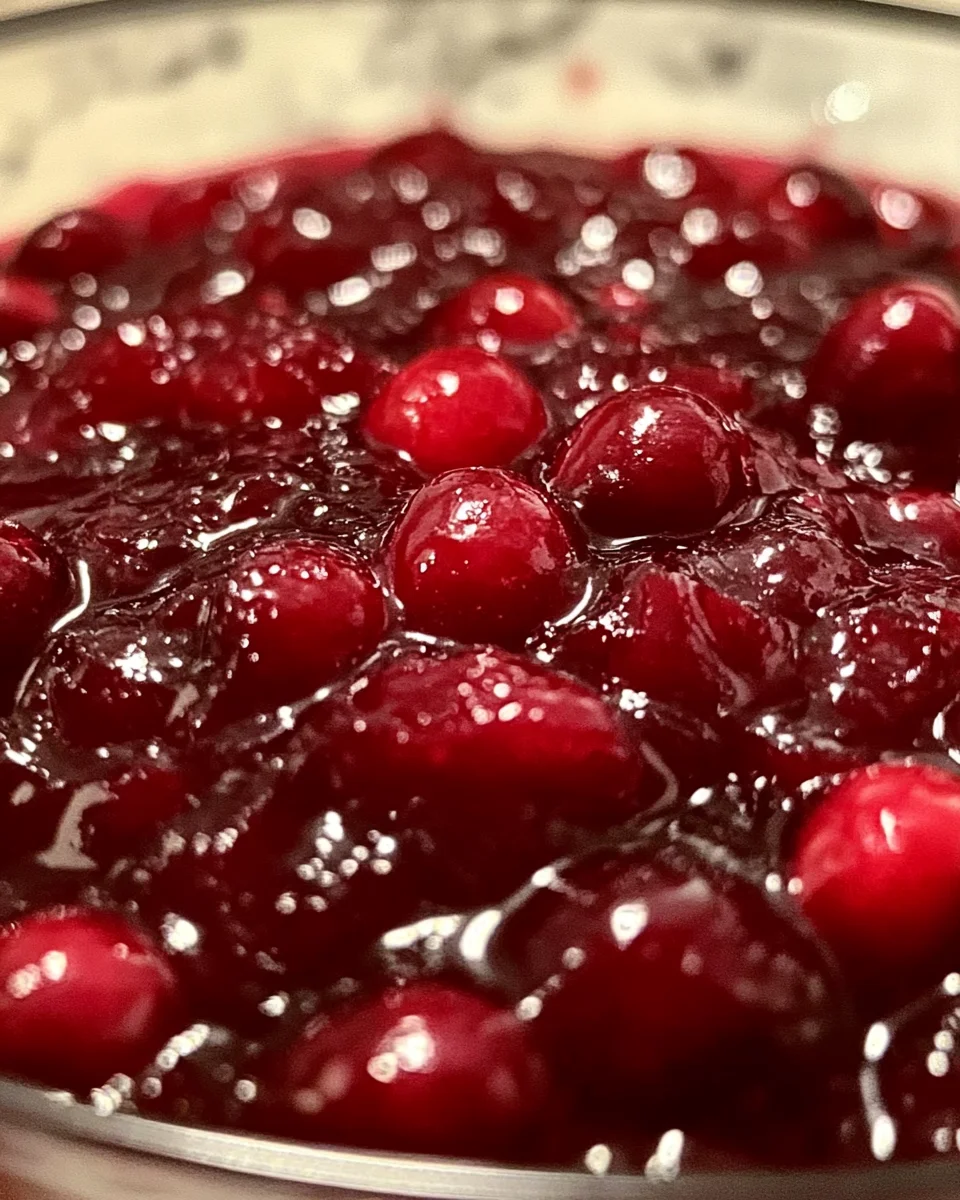 Julia Child Cranberry Sauce