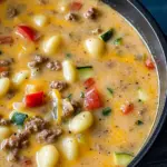 Käse-Hack-Gnocchi-Suppe 2.0
