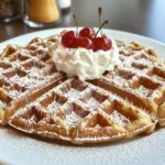 Lebkuchen-Waffeln (Optional mit Apfelstückchen)