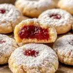 Marmeladen-Küsschen vom Blech