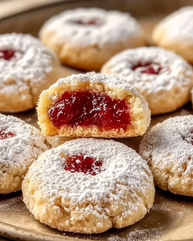Marmeladen-Küsschen vom Blech
