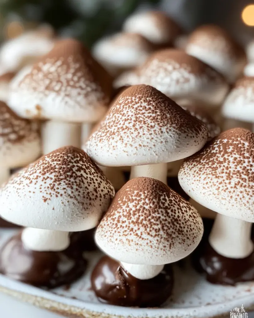 Meringue Mushrooms
