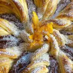 Nutella Puff Pastry Snowflake Recipe