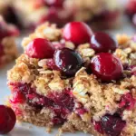 Oatmeal Cranberry Bars