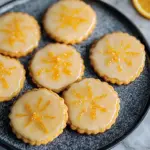 Orangenplätzchen