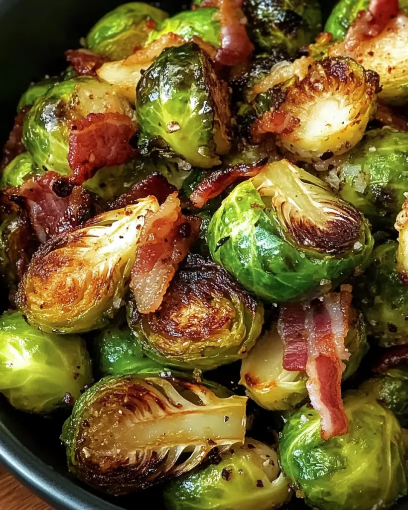 Perfect Bacon Brussels Sprouts - Alrightwithme