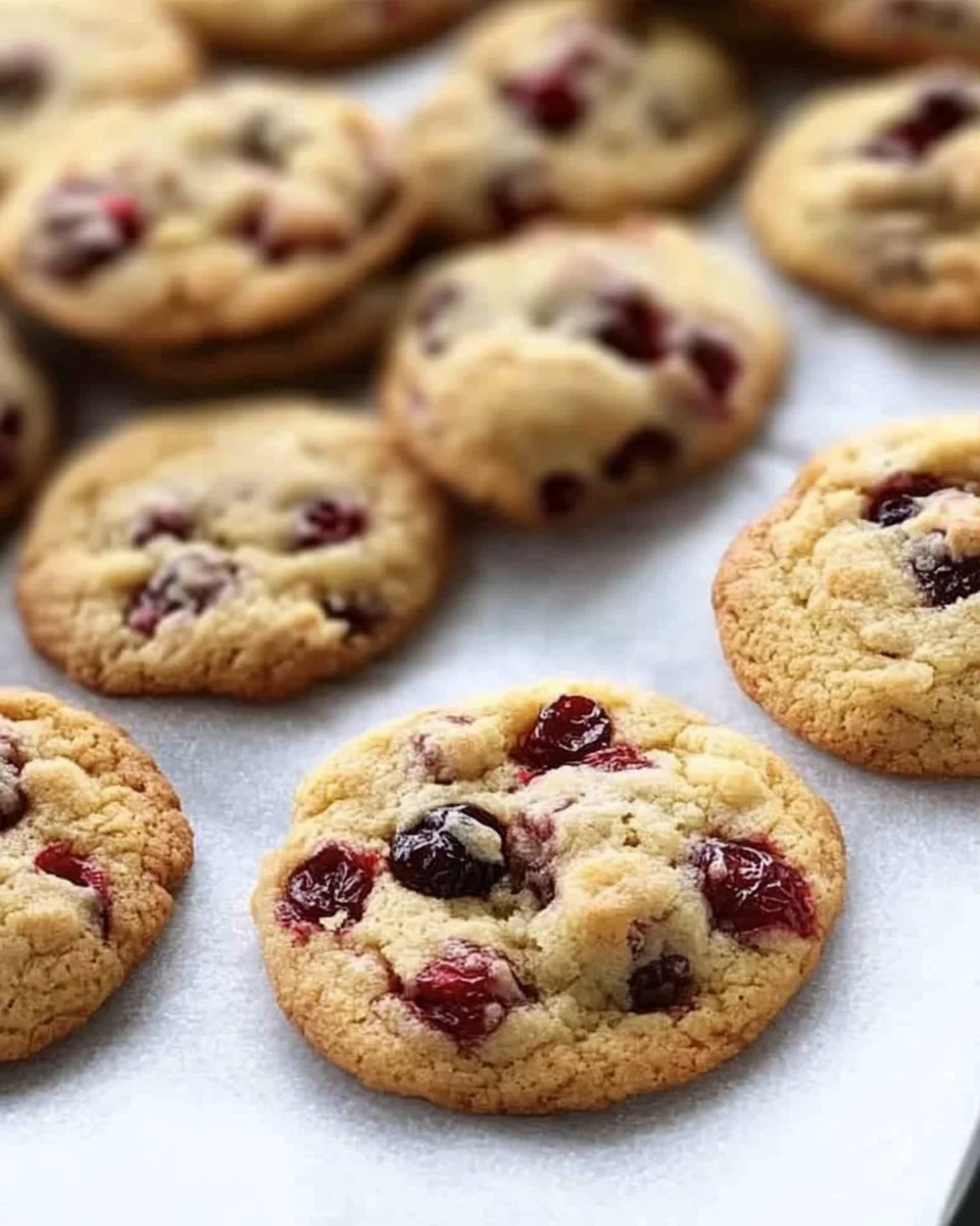 Plätzchen mit Cranberries