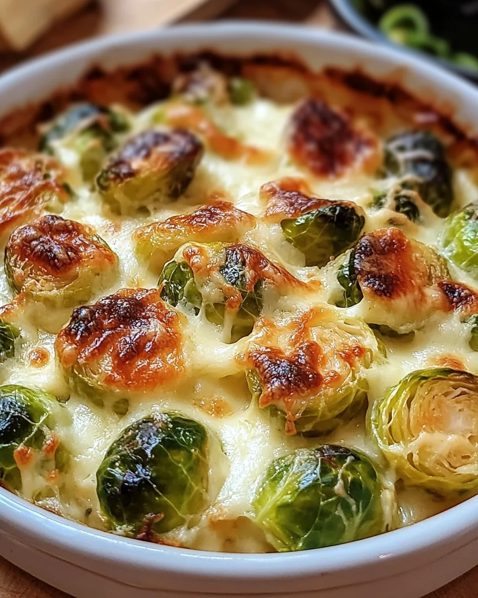 Rosenkohl-Gratin
