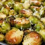 Rosenkohl aus dem Backofen mit Parmesan & Honig