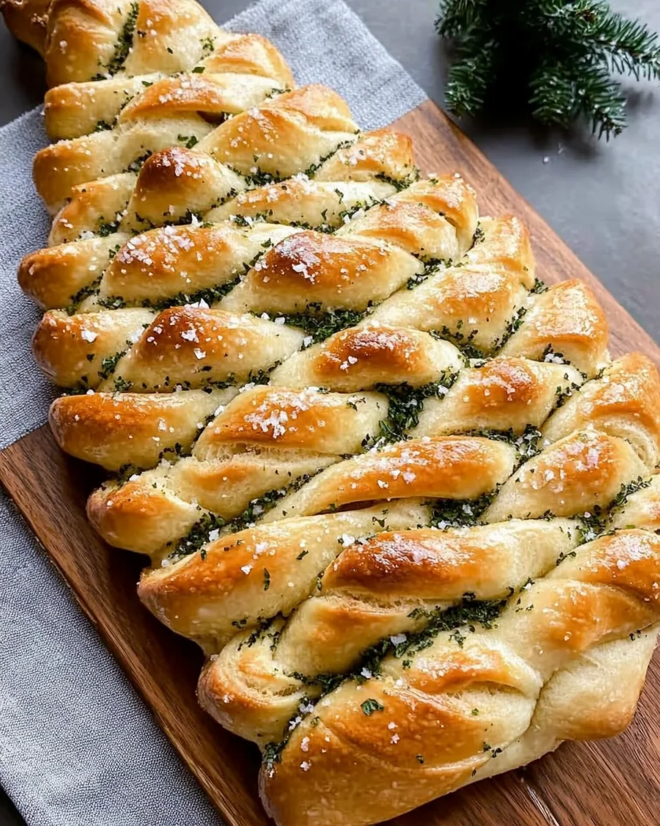 Sourdough Pull Apart Christmas Tree Bread