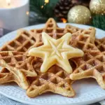 Spekulatius-Waffeln zu Weihnachten