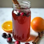 Spiced Orange & Cranberry Simple Syrup