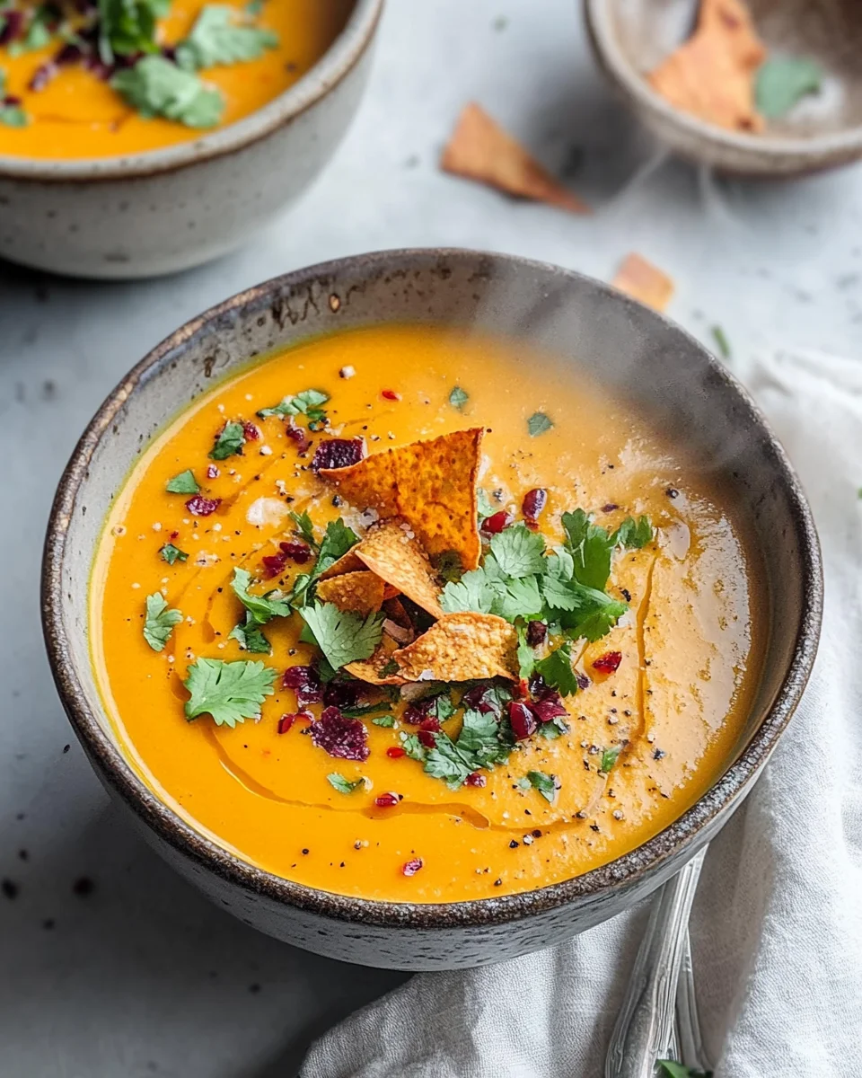 Süßkartoffelsuppe